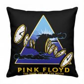 Pink Floyd Pillow Cover - Time Dark Side Of The Moon