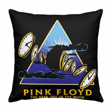 Pink Floyd Pillow Cover - Time Dark Side Of The Moon
