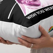 Pink Floyd Pillow Cover - Wish You Were Hair Pink Floyd Pillow Cover - Wish You Were Hair