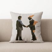 Pink Floyd Pillow Cover - Wish You Were Here Burning Man