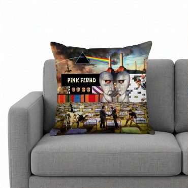 Pink Floyd Pillow Cover - Wish You Were Here Dark Side Of The Moon Pink Floyd The Wall Division Bell Animals Pink Floyd Pillow Cover - Wish You Were Here Dark Side Of The Moon Pink Floyd The Wall Division Bell Animals