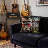 Pink Floyd Pillow Cover - Wish You Were Here Dark Side Of The Moon Pink Floyd The Wall Division Bell Animals