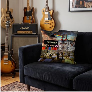 Pink Floyd Pillow Cover - Wish You Were Here Dark Side Of The Moon Pink Floyd The Wall Division Bell Animals