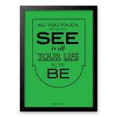 Pink Floyd Poster - Breathe All You Touch And All You See