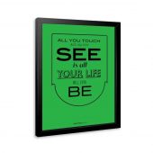 Pink Floyd Poster - Breathe All You Touch And All You See