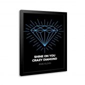 Pink Floyd Poster - Shine on You Crazy Diamond Modernity