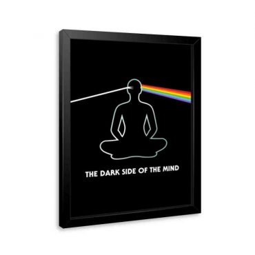 Pink Floyd Poster - The Dark Side of The Mind Meditation