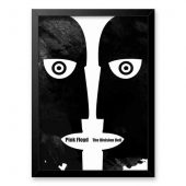 Pink Floyd Poster - The Division Bell Black Faces