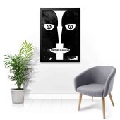 Pink Floyd Poster - The Division Bell Black Faces Pink Floyd Poster - The Division Bell Black Faces