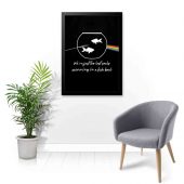 Pink Floyd Poster - Wish You Were Here Two Lost Souls Pink Floyd Poster - Wish You Were Here Two Lost Souls
