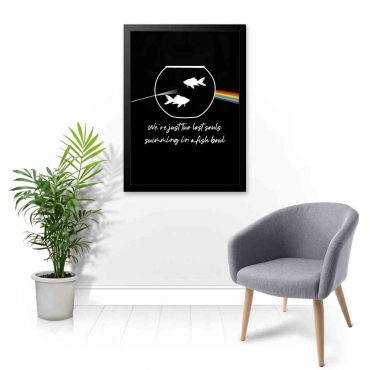 Pink Floyd Poster - Wish You Were Here Two Lost Souls