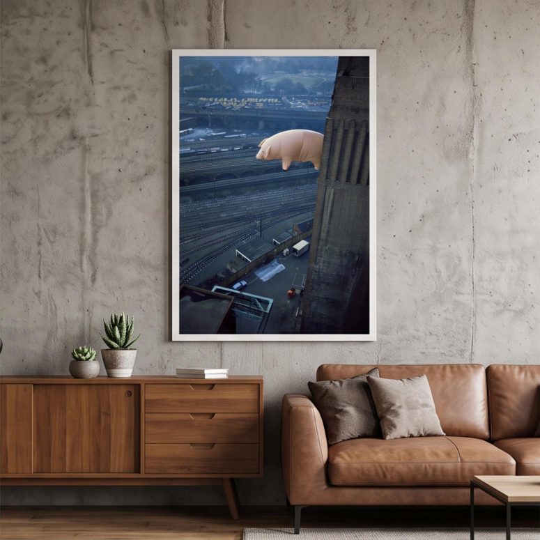 Pink Floyd Poster - Animals 2018 Remix Algie Pig Pink Floyd Poster - Animals 2018 Remix Algie Pig