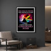 Pink Floyd Poster - Comfortably Numb The Child Is Grown The Dream Is Gone