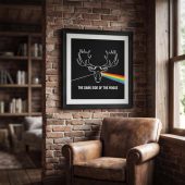 Pink Floyd Poster - Dark Side Of The Moose Pink Floyd Poster - Dark Side Of The Moose