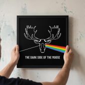 Pink Floyd Poster - Dark Side Of The Moose Pink Floyd Poster - Dark Side Of The Moose