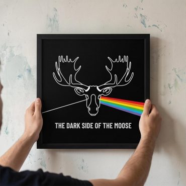 Pink Floyd Poster - Dark Side Of The Moose