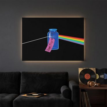 Pink Floyd Poster - Drink Floyd Alice in Wonderland Meets TDSOTM