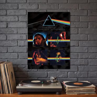 Pink Floyd Poster - DSOTM Band Live