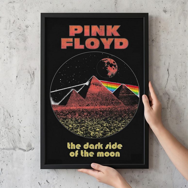 Pink Floyd Poster - DSOTM50 Pyramid Pink Floyd Poster - DSOTM50 Pyramid