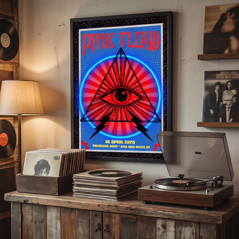 Pink Floyd Poster - Fillmore East Event