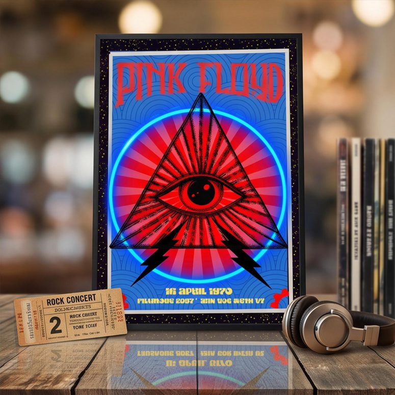 Pink Floyd Poster - Fillmore East Event