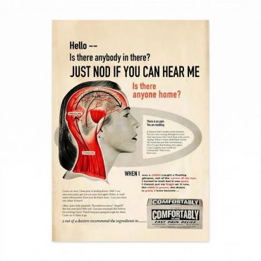 Pink Floyd Poster - Hello Is There Anybody In There