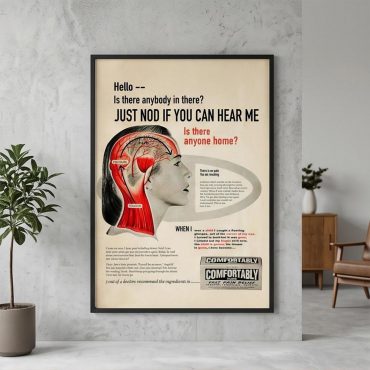 Pink Floyd Poster - Hello Is There Anybody In There