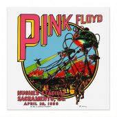 Pink Floyd Poster - Hughes Stadium Sacramento Concert