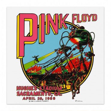 Pink Floyd Poster - Hughes Stadium Sacramento Concert