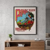 Pink Floyd Poster - Hughes Stadium Sacramento Concert Pink Floyd Poster - Hughes Stadium Sacramento Concert