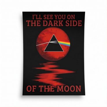 Pink Floyd Poster - I’ll see you on the Dark Side