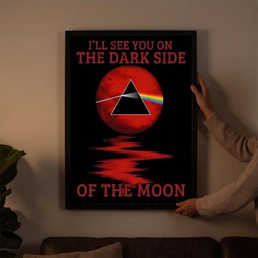 Pink Floyd Poster - I’ll see you on the Dark Side