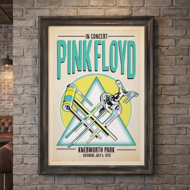 Pink Floyd Poster - Knebworth Park 1975