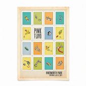 Pink Floyd Poster - Knebworth Park Bicycle Parts 1975
