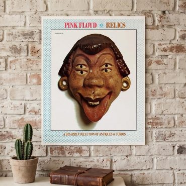 Pink Floyd Poster - Pink Floyd A Bizarre Collection The Relics Mask 1971