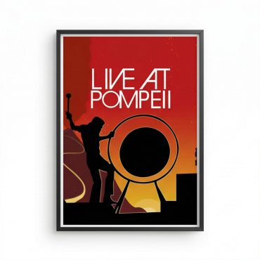 Pink Floyd Poster - Pink Floyd Live At Pompeii