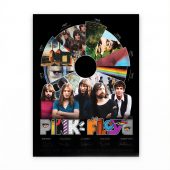 Pink Floyd Poster - Pink Floyd Shirt Time Line Album Collage Signature