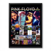 Pink Floyd Poster - Retro DSOTM Members
