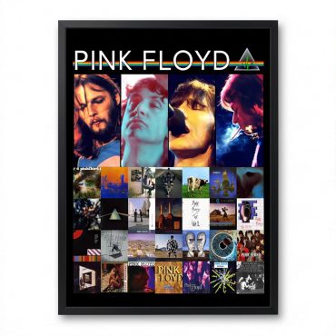 Pink Floyd Poster - Retro DSOTM Members Pink Floyd Poster - Retro DSOTM Members