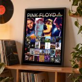 Pink Floyd Poster - Retro DSOTM Members