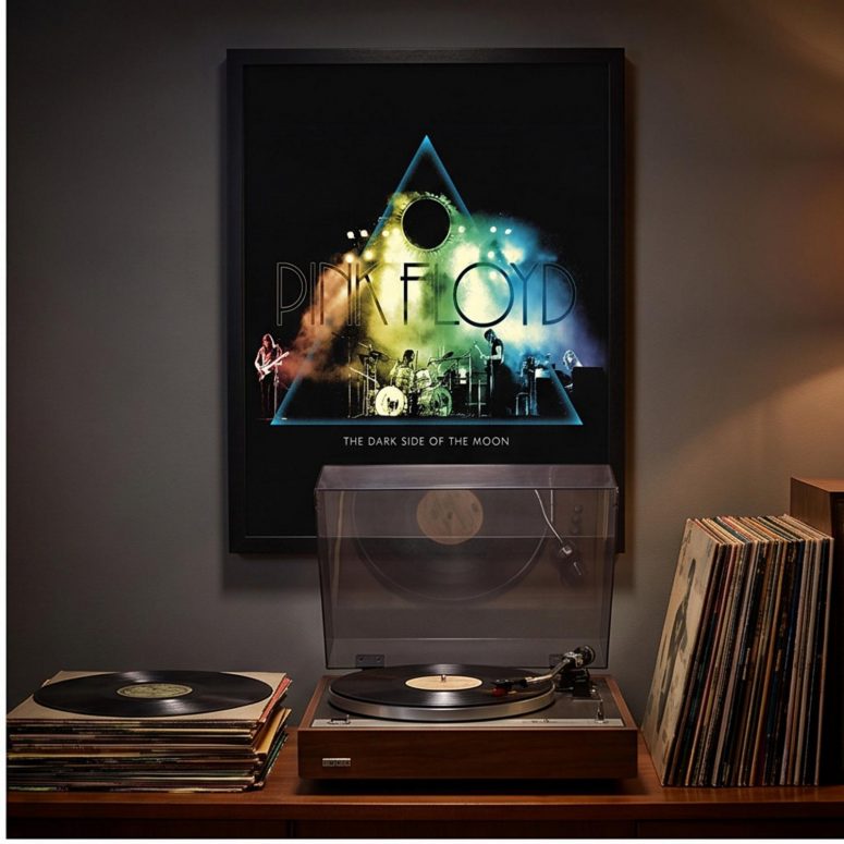 Pink Floyd Poster - TDSOTM 50 Live Colors Pink Floyd Poster - TDSOTM 50 Live Colors