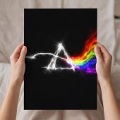 Pink Floyd Poster - The Dark Side Of The Moon Electric Smoke Pink Floyd Poster - The Dark Side Of The Moon Electric Smoke