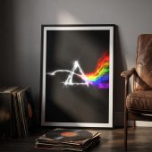 Pink Floyd Poster - The Dark Side Of The Moon Electric Smoke Pink Floyd Poster - The Dark Side Of The Moon Electric Smoke