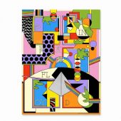 Pink Floyd Poster - The Dark side Of The Moon Live Debut 50th Anniversary
