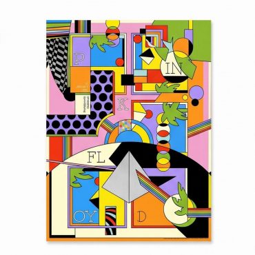 Pink Floyd Poster - The Dark side Of The Moon Live Debut 50th Anniversary