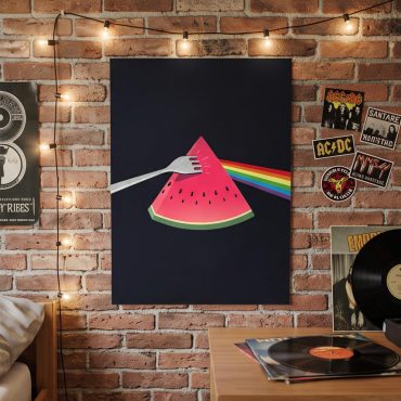 Pink Floyd Poster - The Fork Side of the Watermelon