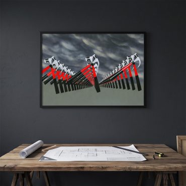 Pink Floyd Poster - The Marching Hammers The Wall
