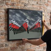 Pink Floyd Poster - The Marching Hammers The Wall Pink Floyd Poster - The Marching Hammers The Wall