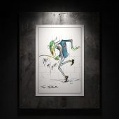 Pink Floyd Poster - The Teacher The Wall Tour