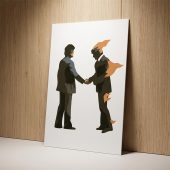 Pink Floyd Poster - Wish You Were Here Burning Man Pink Floyd Poster - Wish You Were Here Burning Man